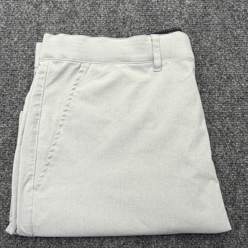 Marine Layer Shorts Mens 34 Gray Performance Polyester Stretch Casual - Picture 8 of 9